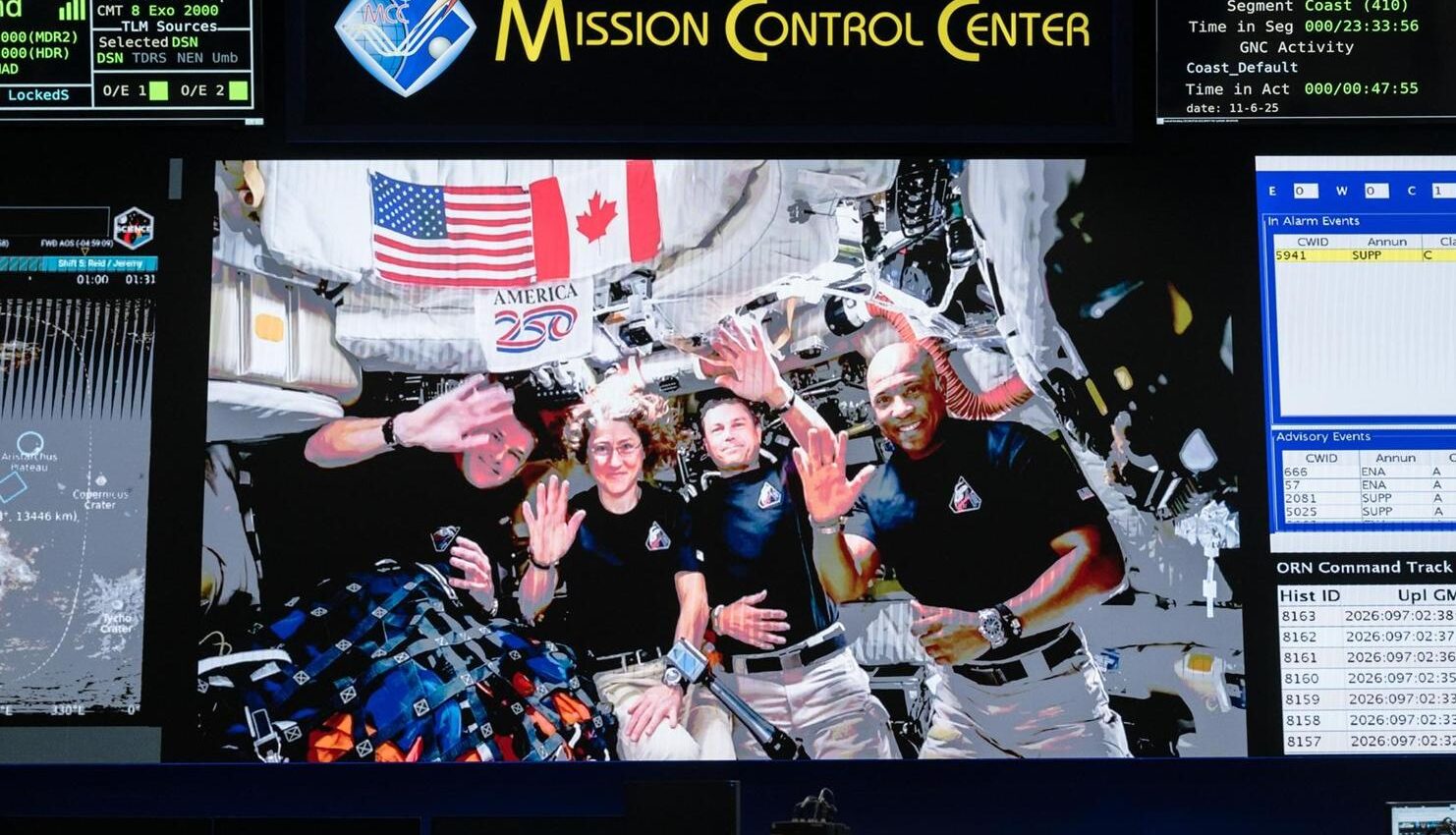 Artemis II regresa a la Tierra tras la misión alrededor de la Luna