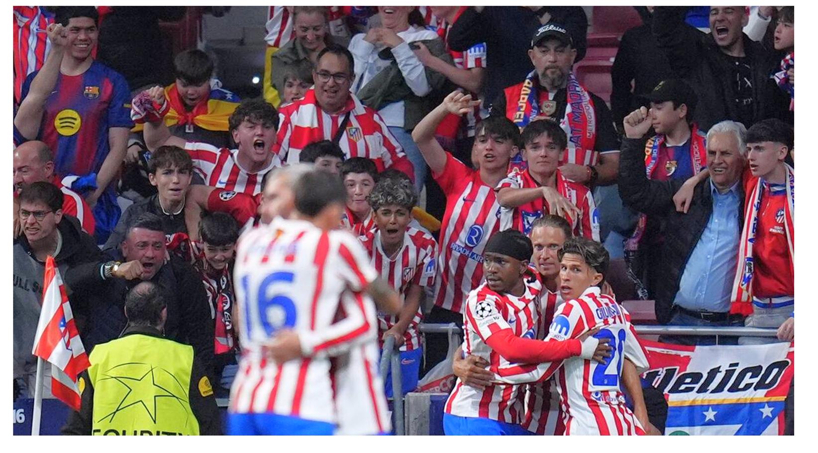 Atlético de Madrid elimina a FC Barcelona y avanza a semifinales de la Champions