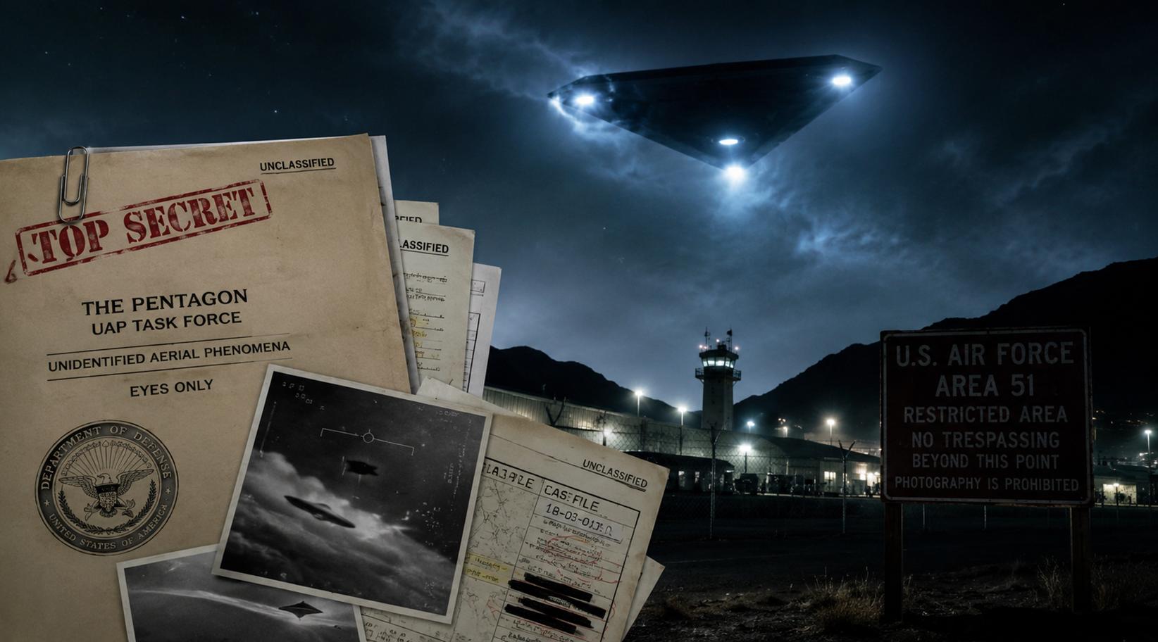 El Pentágono liberó archivos secretos de ovnis