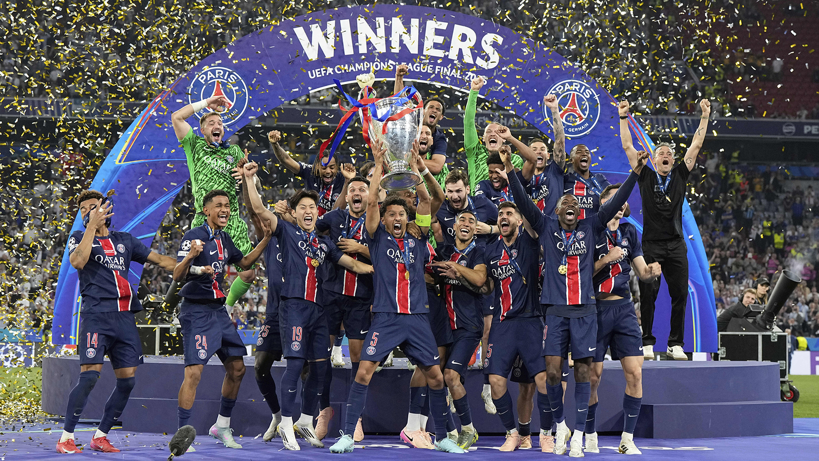 El PSG vuelve a reinar en Europa y conquista su segunda Champions consecutiva