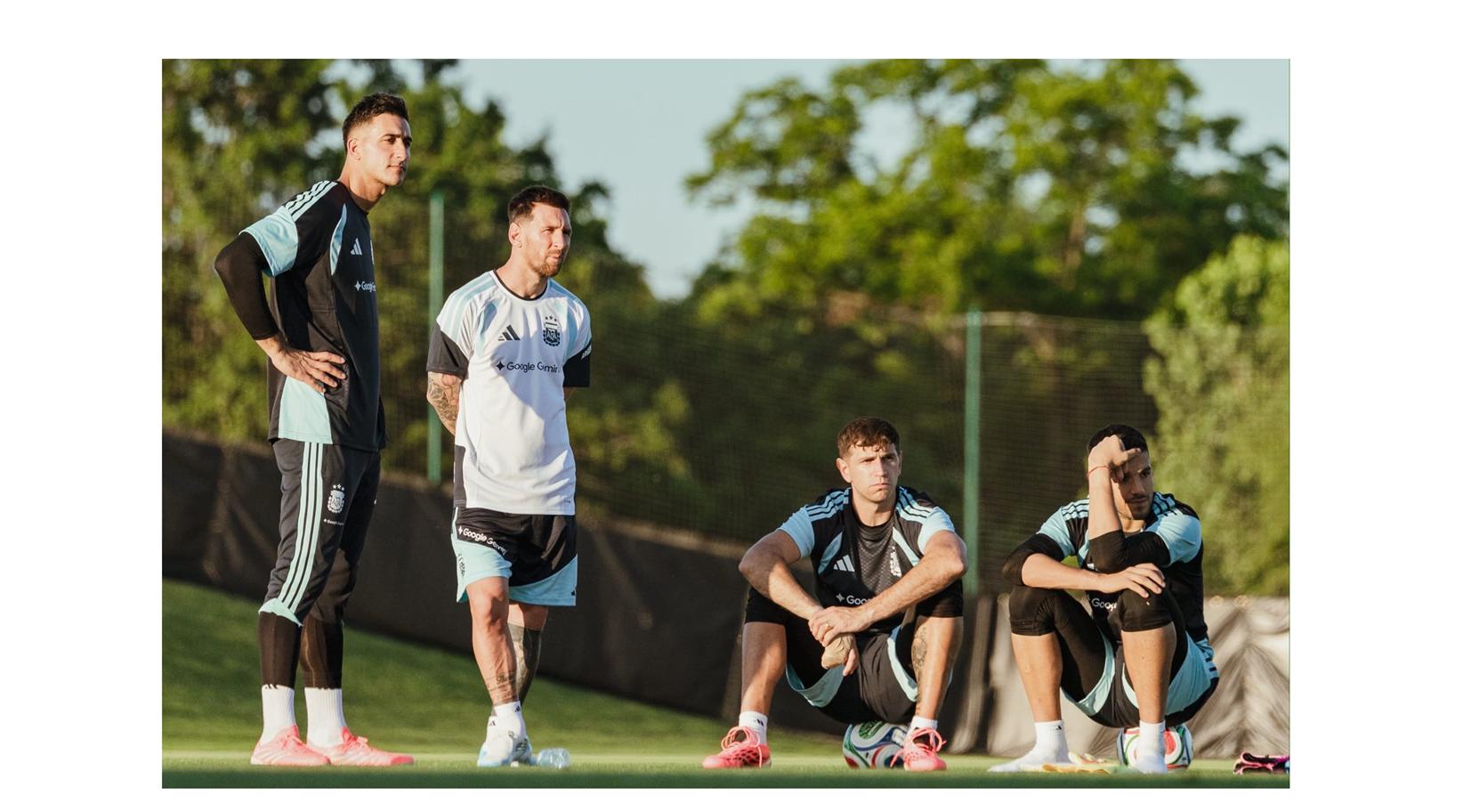La Selección Argentina inició su preparación en Kansas para defender el título mundial