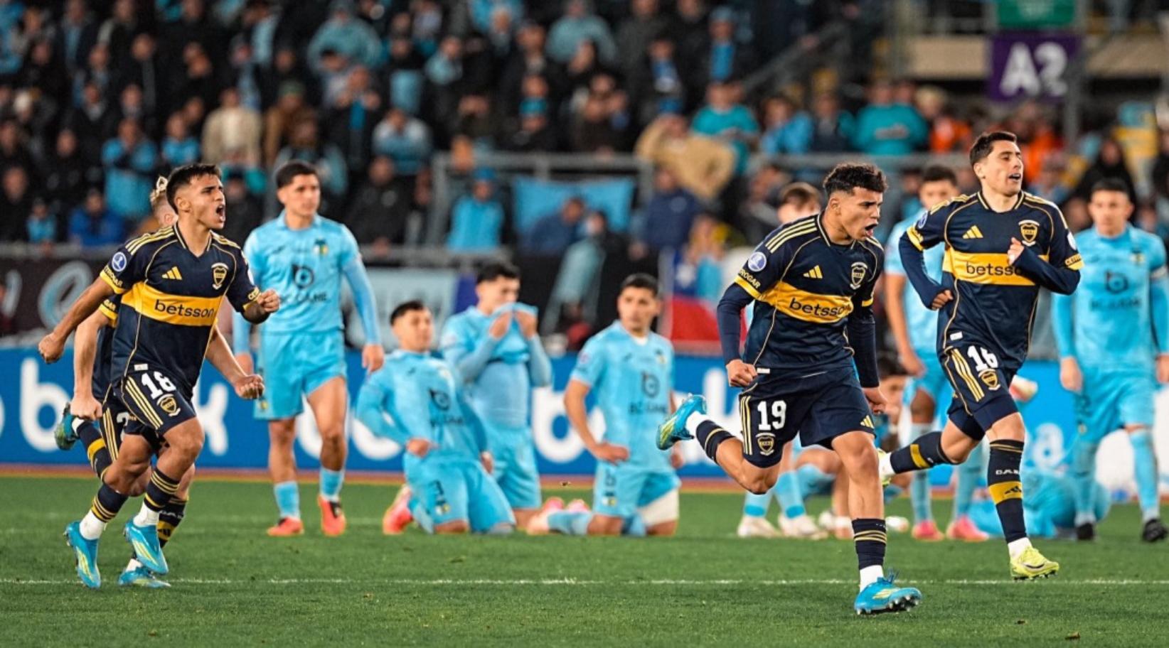 Boca perdió 1-0 con O’Higgins, pero avanzó por penales en la Sudamericana
