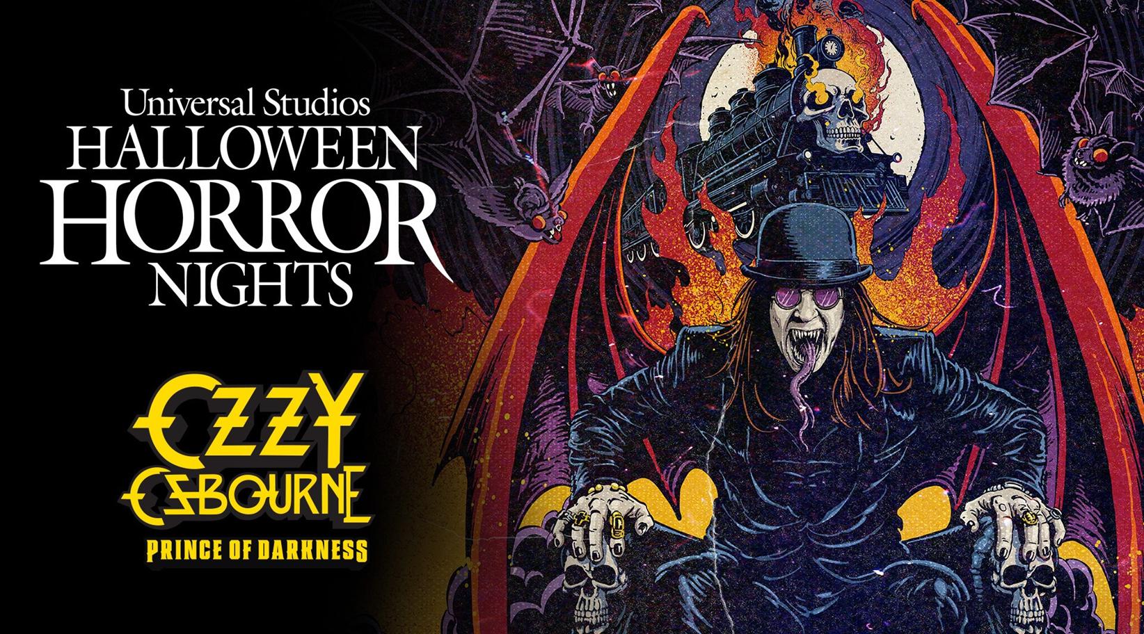 Ozzy Osbourne tendrá una casa embrujada en Halloween Horror Nights