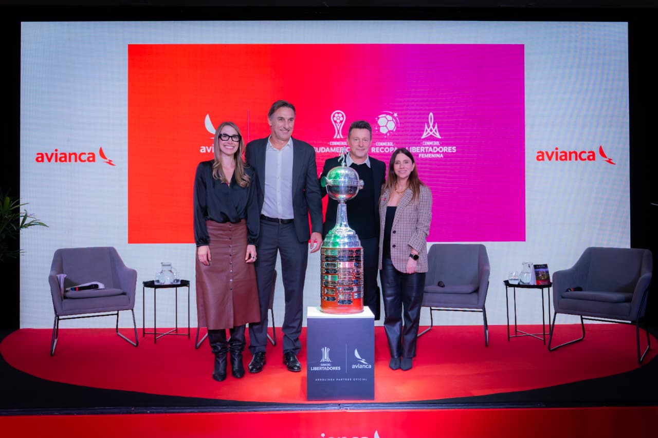 Avianca fortalece su presencia en Argentina y acompaña a los hinchas junto a CONMEBOL