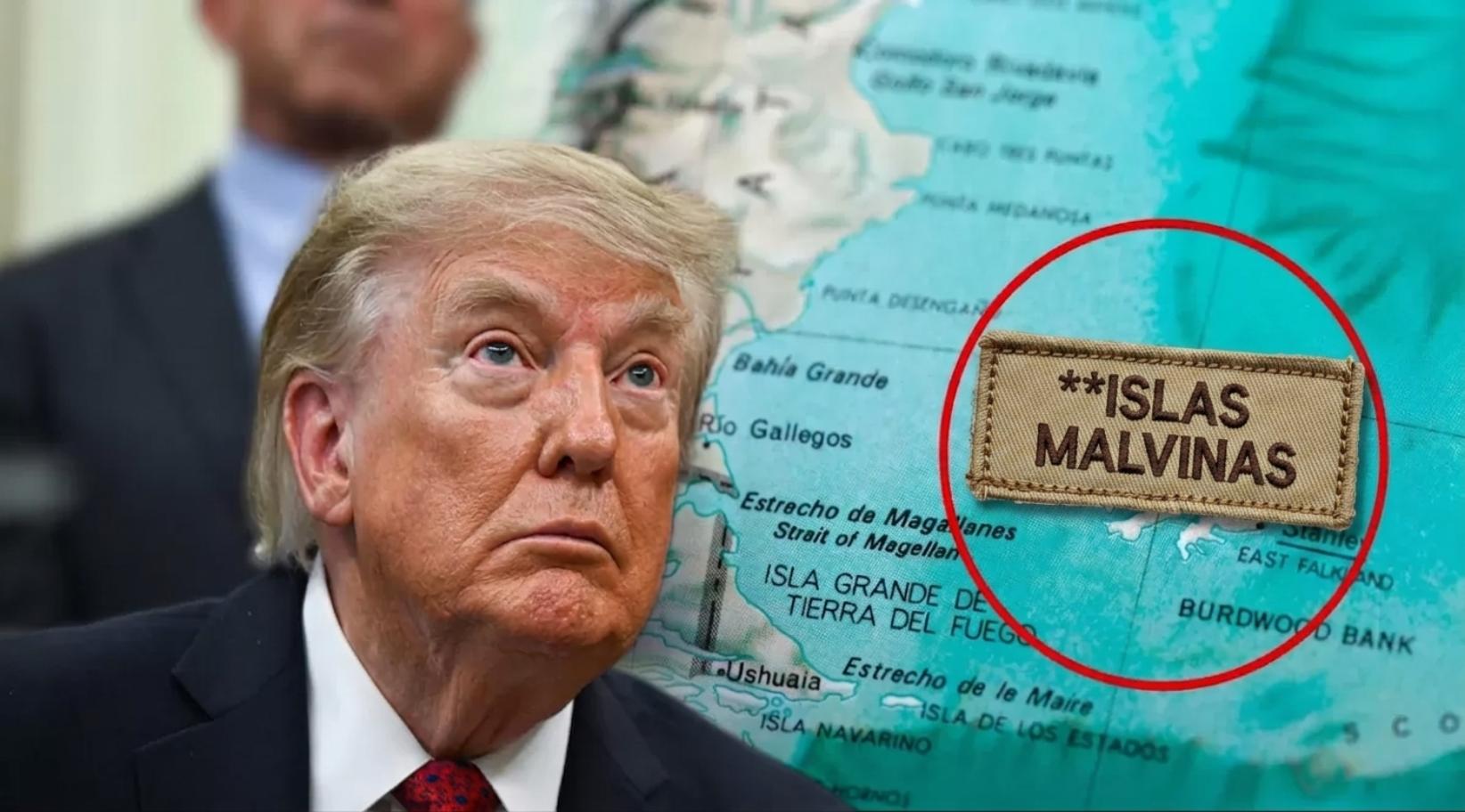 Trump confirma que Estados Unidos revisa su postura sobre las Islas Malvinas