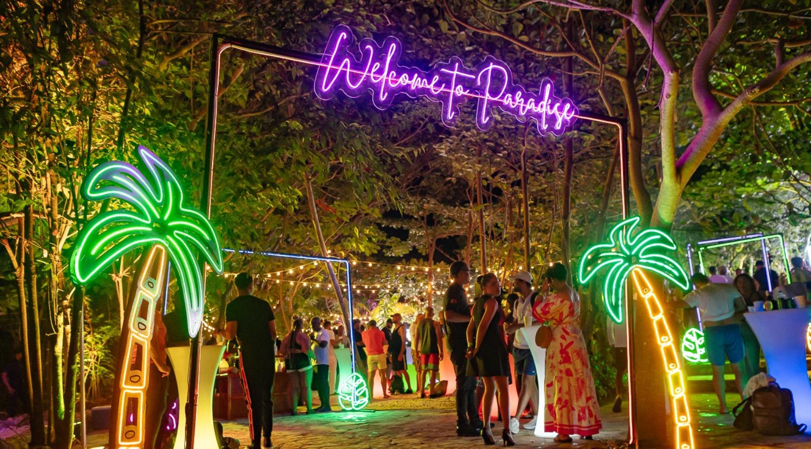 Bávaro Adventure Park abre su parque nocturno Sacred River at Night para bodas y fiestas de Navidad en Punta Cana